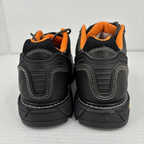 Thorogood Oxford Safety Shoes Mens Size 8.5 Black Leather Composite Toe ASTM EH - Picture 11 of 12